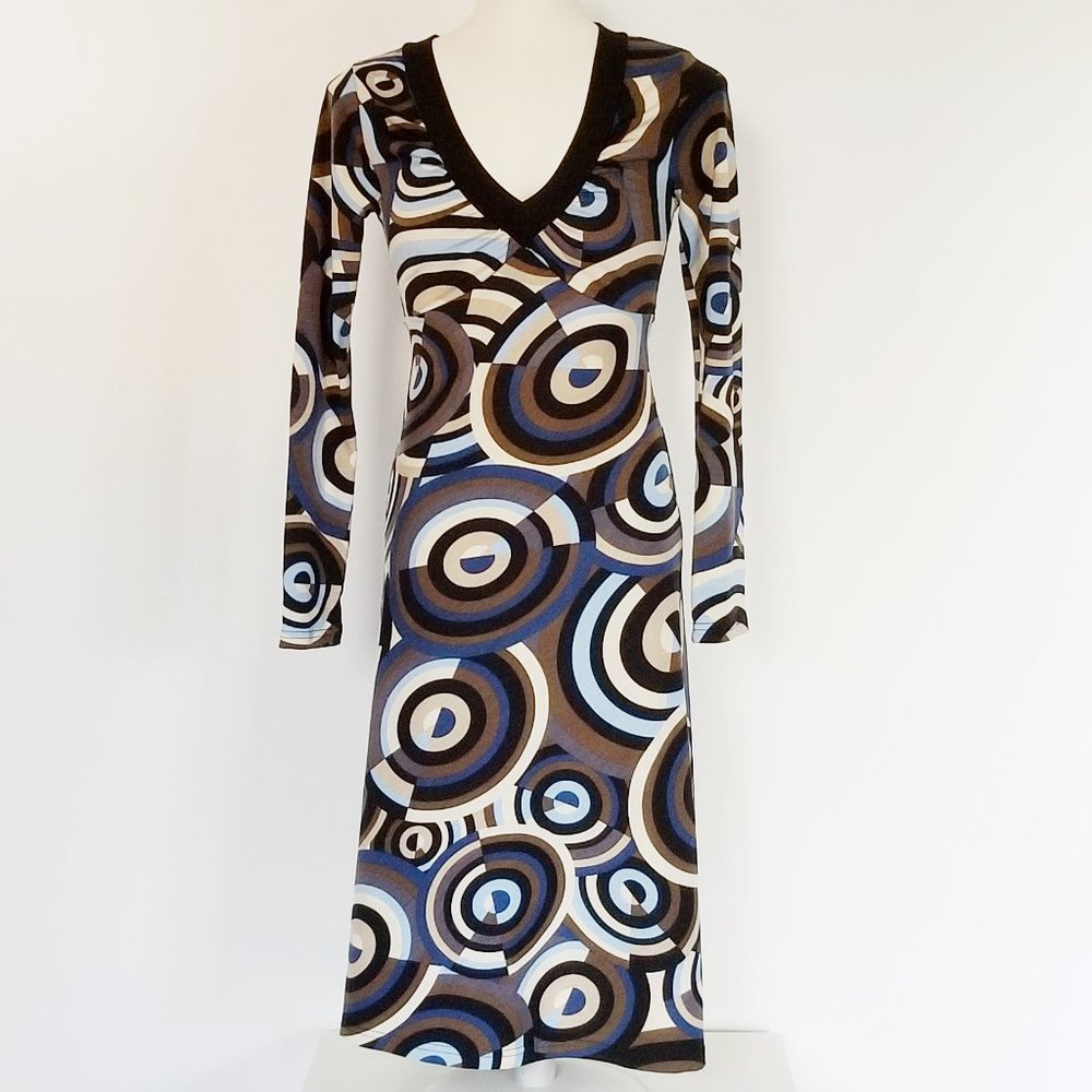 Vintage 90's Geometric Dress (S)